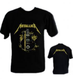 Тениска Metallica guitar