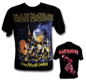 Тениска Iron Maiden – Live after death