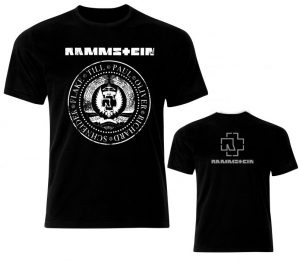 Черна тениска Rammstein