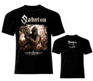 Черна тениска Sabaton