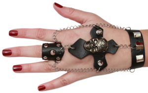 Гривна Bracelet with skull