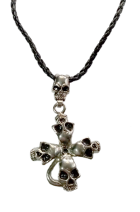 Колие Four skulls