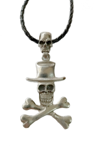 Колие Skull with hat