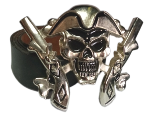 Колан Skull with pistols