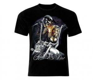 Тениска Lady and Skull