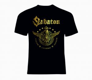 Тениска Sabaton gold