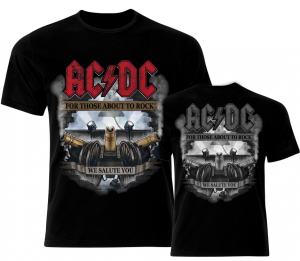 Тениска AC DC – For those about to rock