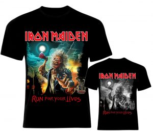 Черна метъл тениска Iron Maiden