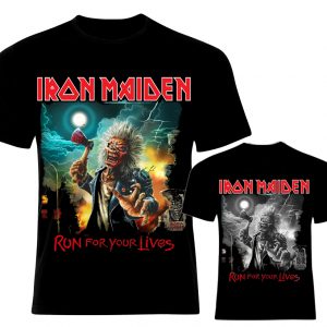 Черна метъл тениска Iron Maiden