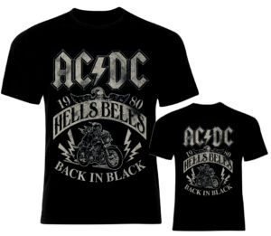 Тениска AC/DC – Hells Bells (Back in Black)