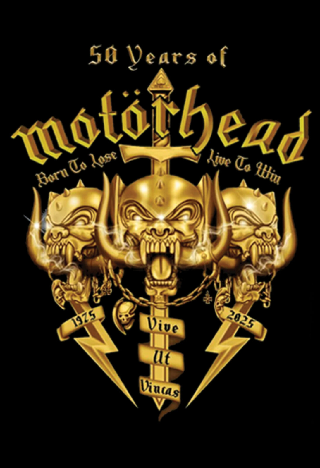 Тениска Motorhead – 50 Years – щампата